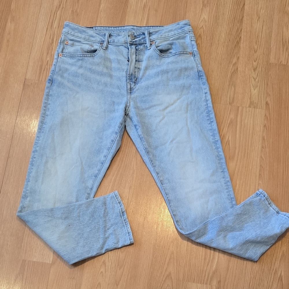 American Eagle Light Blue Denim Jeans 32×30